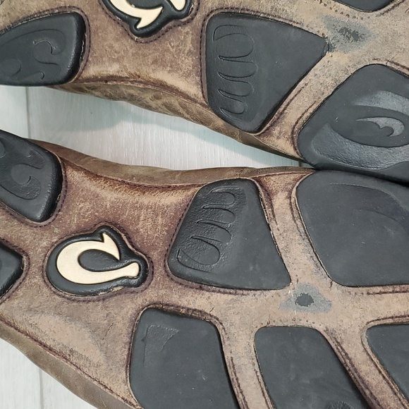 Olukai Mens Moloa Leather Loafer Slip on shoes sz 13 - Picture 13 of 14